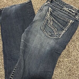 Big Star Women's Dark Blue Boot Cut Jeans